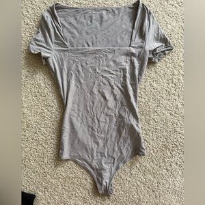 Abercrombie & Fitch Gray Bodysuit
